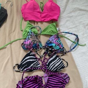 Bikini top bundle small and extra small